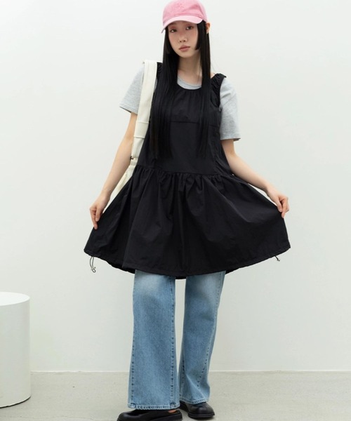 3.3 Field Trip （3.3フィールドトリップ）の「3.3Field Trip／チェーンステッチCAP（キャップ・レディース・ブルー/アイボリー/ピンク・FREE）」の5枚目の写真