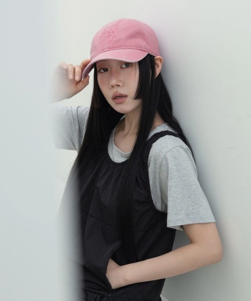 3.3 Field Trip （3.3フィールドトリップ）の「3.3Field Trip／チェーンステッチCAP（キャップ・レディース・ブルー/アイボリー/ピンク・FREE）」の10枚目の写真