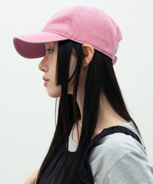 3.3 Field Trip （3.3フィールドトリップ）の「3.3Field Trip／チェーンステッチCAP（キャップ・レディース・ブルー/アイボリー/ピンク・FREE）」の13枚目の写真