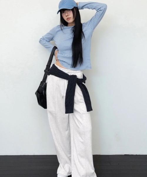 3.3 Field Trip （3.3フィールドトリップ）の「3.3Field Trip／チェーンステッチCAP（キャップ・レディース・ブルー/アイボリー/ピンク・FREE）」の15枚目の写真