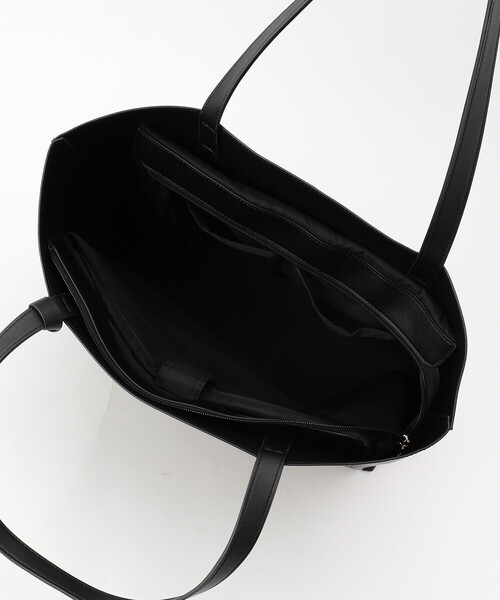 COMME CA ISM(コムサイズム)の「PC/タブレット対応 多機能トートバッグ(トートバッグ・レディース・ブラック/ベージュ・FREE)」の17枚目の写真