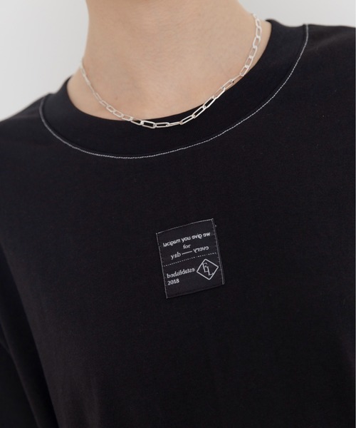サイドフリル ドロスト クロップドTシャツ Eimee Law│Eimee Law