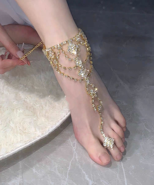 SILVER BULLET（シルバーバレット）の「『SBLTR』ユニセックス ドレッシーデザインアンクレット 片足用（アンクレット・レディース・その他1/その他12/その他9/その他7/その他4/その他6/その他10/その他8/その他11/その他5/その他3/その他2・FREE）」の3枚目の写真