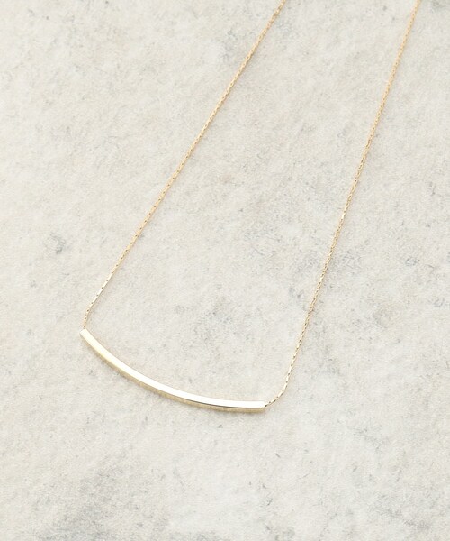 OPAQUE.CLIP（オペークドットクリップ）の「メタルバースライドネックレス（ネックレス・レディース・ゴールド/シルバー・00）」の4枚目の写真