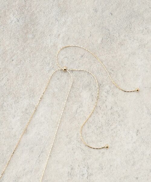 OPAQUE.CLIP（オペークドットクリップ）の「メタルバースライドネックレス（ネックレス・レディース・ゴールド/シルバー・00）」の6枚目の写真