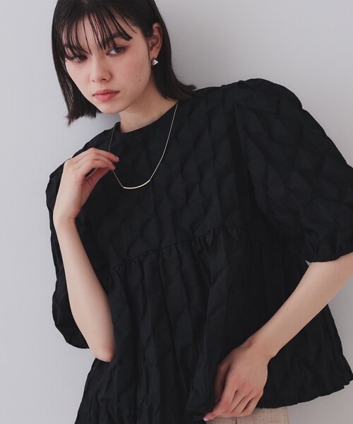 OPAQUE.CLIP（オペークドットクリップ）の「メタルバースライドネックレス（ネックレス・レディース・ゴールド/シルバー・00）」の7枚目の写真