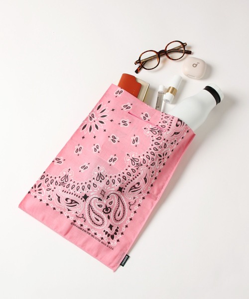 RAGEBLUE（レイジブルー）の「【BANSAC/バンサック】バンダナBAG（ショルダーバッグ・レディース・オレンジ系その他7/グリーン系その他/その他22/イエロー系その他/ピンク系その他/オフホワイト/マスタード/レッド・FREE）」の17枚目の写真