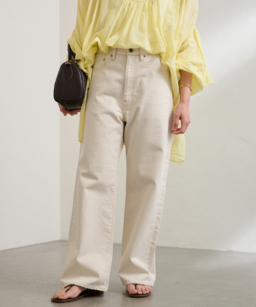 FRAMeWORK(フレームワーク)の「≪ベストセラー≫デニムストレートパンツ3(デニムパンツ・レディース・アイボリー/ブルー系その他・40/38/36/34)」の15枚目の写真