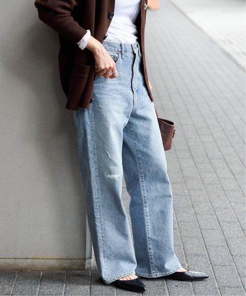 FRAMeWORK デニムストレートパンツ 34 ブルー ≪追加・ベストセラー≫デニムストレートパンツ3（デニムパンツ