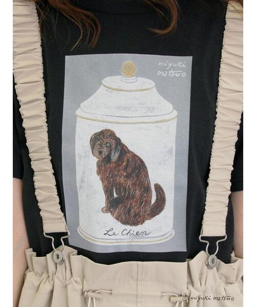 Samansa Mos2（サマンサ モスモス）の「【miyuki matsuo×Samansa Mos2】Tシャツ（Tシャツ/カットソー・レディース・ベージュ/ブラック/オフホワイト・F）」の11枚目の写真