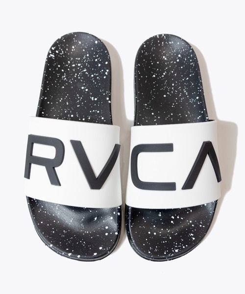 JACKROSE（ジャックローズ）の「RVCA SHOWER SLIDE（サンダル・メンズ・ブラック/ホワイト/ブラック系2/ホワイト系2・M/L/XL）」の9枚目の写真