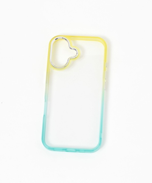 GLOBAL WORK(グローバルワーク)の「グラデーションスマホケース/iPhone13/14/16/455568(スマホケース/カバー・レディース・イエロー/ピンク系その他2/ピンク/イエロー系その他2・ONE SIZE)」の1枚目の写真