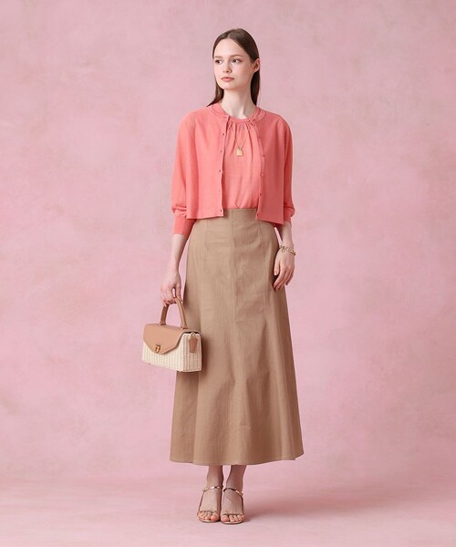 アナイ　シアー天竺ドルマンカーディガン シアー天竺ドルマン カーディガン|ANAYI OFFICIAL ONLINE STORE