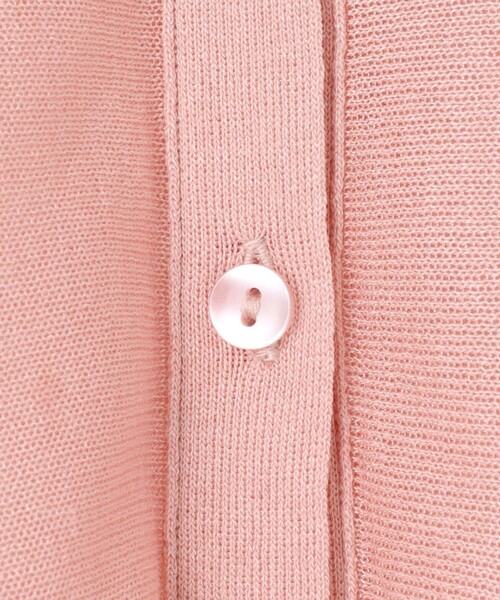 ANAYI（アナイ）の「シアー天竺ドルマン カーディガン（カーディガン/ボレロ・レディース・コーラル/ブルー/ブラック/ホワイト/ベージュ/ライトグレー/ネイビー/シルバー/ピンク・38/36）」の16枚目の写真