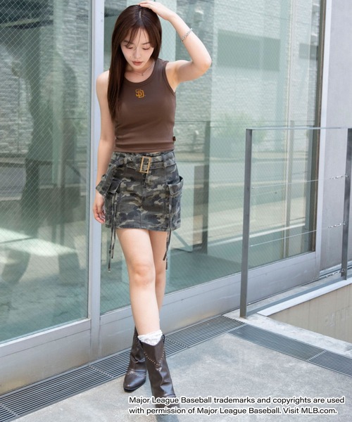 MLB（メジャーリーグベースボール）の「∴WEGO/MLB別注ラインストーンタンク（タンクトップ・レディース・その他3/その他2/その他1・FREE）」の18枚目の写真