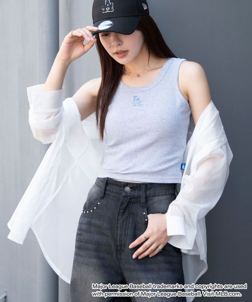 MLB（メジャーリーグベースボール）の「∴WEGO/MLB別注ラインストーンタンク（タンクトップ・レディース・その他3/その他2/その他1・FREE）」の20枚目の写真