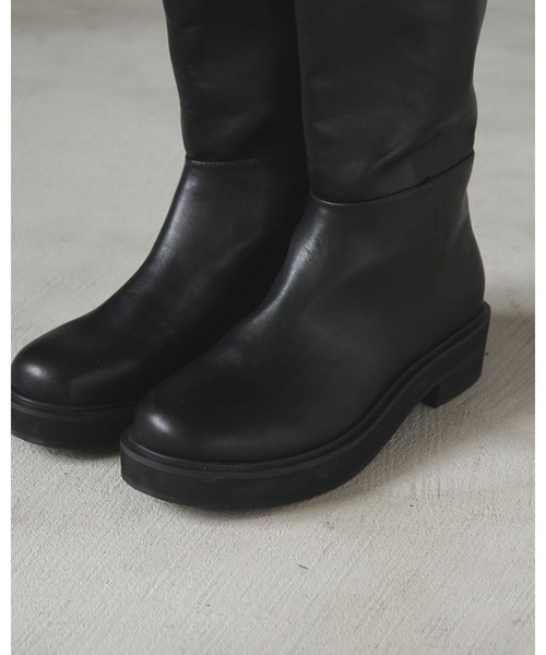 新品未使用　anuke アヌークEcoleather Long Boots 37 anuke 】Ecoleather Long Boots | valance 福井｜レディース セレクト