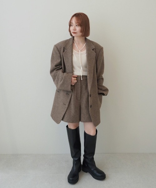 Ecoleather Long Boots（ブーツ）｜anuke（アンヌーク）のファッション
