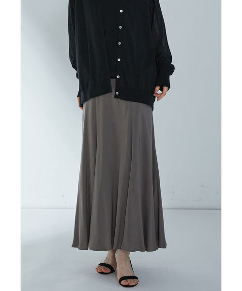 1er Arrondissement(プルミエアロンディスモン)の「キュプラフィブリルマーメイドスカート(スカート・レディース・ブラウン系その他5/ブラウン系その他4/ベージュ系その他・36/38)」の9枚目の写真