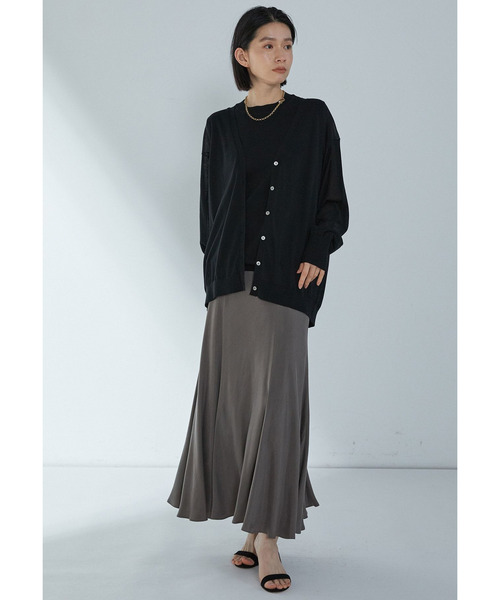 1er Arrondissement(プルミエアロンディスモン)の「キュプラフィブリルマーメイドスカート(スカート・レディース・ブラウン系その他5/ブラウン系その他4/ベージュ系その他・36/38)」の10枚目の写真