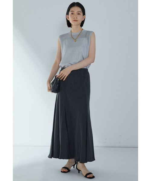 1er Arrondissement(プルミエアロンディスモン)の「キュプラフィブリルマーメイドスカート(スカート・レディース・ブラウン系その他5/ブラウン系その他4/ベージュ系その他・36/38)」の19枚目の写真