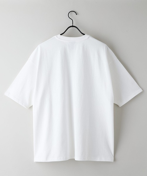 UNIIT(ユニット)の「【DESERT SPORTSWEAR:デザートスポーツウェア】ワンポイント 刺繍 Tシャツ(Tシャツ/カットソー・メンズ・ホワイト/ブラック/ブラウン/スミクロ/サックスブルー/アイボリー/ピンク・MEDIUM/LARGE/X-LARGE)」の8枚目の写真