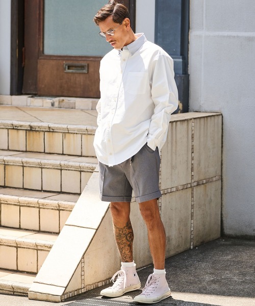 THEOREM（セオレム）の「ms6123- Cleric Oxfoed Rover LS Shirt オックスシャツ（シャツ/ブラウス・メンズ・ホワイト×ブルー/ホワイト/ホワイト×ブラック・L/XL/M）」の21枚目の写真