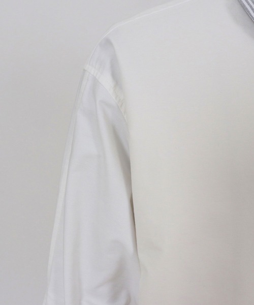 THEOREM（セオレム）の「ms6123- Cleric Oxfoed Rover LS Shirt オックスシャツ（シャツ/ブラウス・メンズ・ホワイト×ブルー/ホワイト/ホワイト×ブラック・L/XL/M）」の9枚目の写真