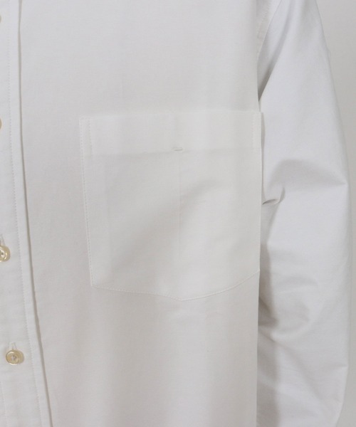 THEOREM（セオレム）の「ms6123- Cleric Oxfoed Rover LS Shirt オックスシャツ（シャツ/ブラウス・メンズ・ホワイト×ブルー/ホワイト/ホワイト×ブラック・L/XL/M）」の8枚目の写真