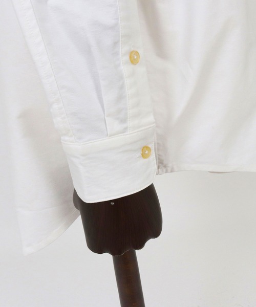 THEOREM（セオレム）の「ms6123- Cleric Oxfoed Rover LS Shirt オックスシャツ（シャツ/ブラウス・メンズ・ホワイト×ブルー/ホワイト/ホワイト×ブラック・L/XL/M）」の7枚目の写真