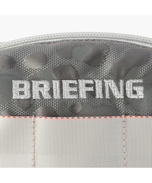 BRIEFING（ブリーフィング）の「【BRIEFING GOLF／ブリーフィングゴルフ】MK POUCH（Sサイズ）LEOPARD JQ（ポーチ・メンズ・ブラック/グレー・FREE）」の7枚目の写真