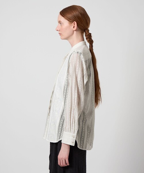 フィータ【別注】Irene シャツ/013-UAWomens2レース　コットン 別注】＜Pheeta＞Irene シャツ/013-UAWomens2（シャツ/ブラウス