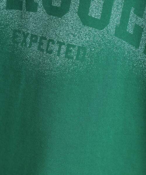 Cutie Blonde(キューティーブロンド)の「【洗える/S-LL】選べる3柄 ベーシックプリントTシャツ(Tシャツ/カットソー・レディース・ブラック系2/グリーン系その他4/ホワイト系1/ホワイト系2/ピンク系/チャコール・01/03/02/04)」の9枚目の写真