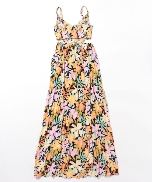 BILLABONG（ビラボン）の「【BILLABONG/ビラボン】24SS TRUE DESIRE/レトロフラワー総柄ロングワンピース（ワンピース・レディース・マルチ・SMALL）」の5枚目の写真