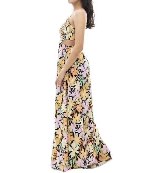 BILLABONG（ビラボン）の「【BILLABONG/ビラボン】24SS TRUE DESIRE/レトロフラワー総柄ロングワンピース（ワンピース・レディース・マルチ・SMALL）」の3枚目の写真