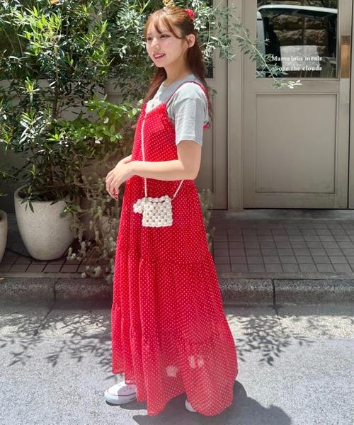 美品☆シモネッタ☆肩フリルワンピース120 - メルカリ