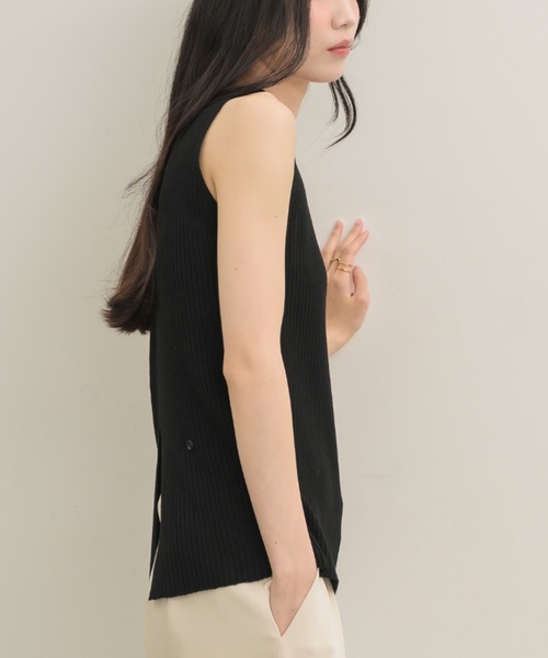 NEUNA（ヌナ）の「4wayサマーニットタンク（タンクトップ・レディース・ピンク/ブラック/ブルー・FREE）」の17枚目の写真