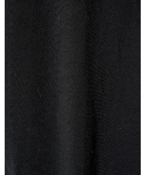 RUMCHE(ラムシェ)の「Knit Docking Cutsew Dress / ニットドッキングカットソードレス(ワンピース・レディース・ブラック/チャコールグレー・FREE)」の5枚目の写真