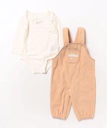 【NIKE】 NKN PLUSH FLEECE OVERALL SET/ボディスーツ/オーバーオール/ナイキ/ベビー/12-24M