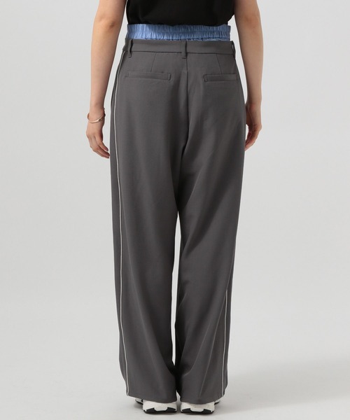 BAYFLOW（ベイフロー）の「[シワになりにくい]Wウエストワイドパンツ（その他パンツ・レディース・グレー/ベージュ/ネイビー・SMALL/MEDIUM）」の18枚目の写真