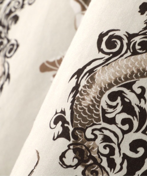 AVIREX（アヴィレックス）の「《WEB&DEPOT限定》ALOHA SHIRT DRAGON RISE / アロハシャツ ドラゴンライズ / AVIREX / アヴィレックス（シャツ/ブラウス・メンズ・ナチュラル/ブルー/ブラック・MEDIUM/LARGE/X-LARGE/XX-LARGE）」の20枚目の写真