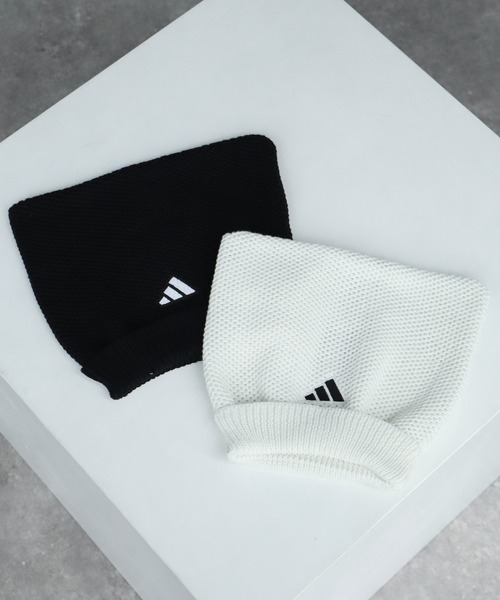 adidas（アディダス）の「【adidas/アディダス】ADM LT-MESH ADVENTURE / ニットワッチ（ニットキャップ/ビーニー・メンズ・ブラック/ホワイト・FREE）」の15枚目の写真