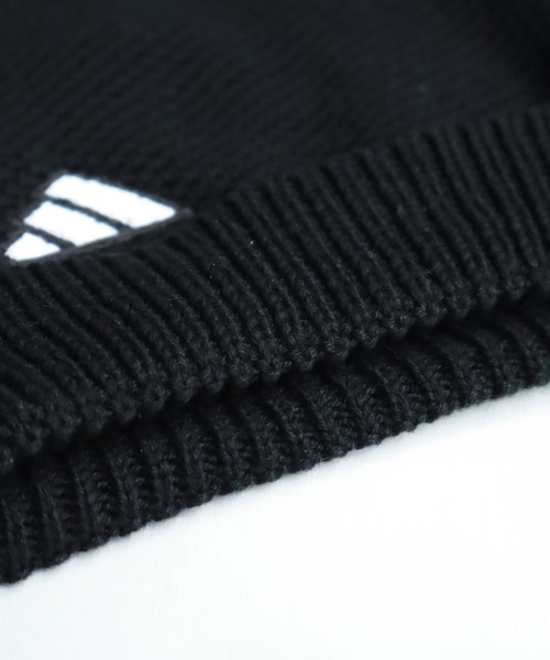 adidas（アディダス）の「【adidas/アディダス】ADM LT-MESH ADVENTURE / ニットワッチ（ニットキャップ/ビーニー・メンズ・ブラック/ホワイト・FREE）」の6枚目の写真