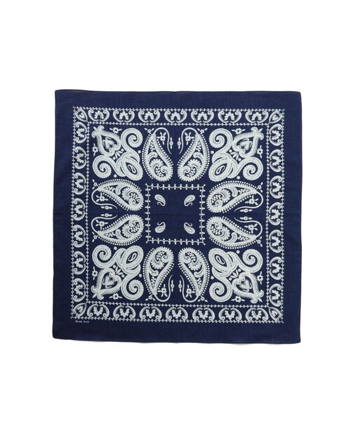 BEAMS PLUS(ビームスプラス)の「Bandana Discharge Printing(ハンカチ/ハンドタオル・メンズ・その他/その他1・ONE SIZE)」の2枚目の写真