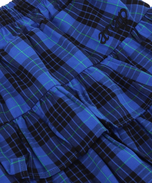 ANAP GｉRL（アナップガール）の「ティアード チェック スカート【キッズお揃い】（スカート・キッズ・ブルー/レッド・M/S/XS）」の12枚目の写真