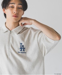 LOWRYS FARM | ＭＬＢハーフＺＩＰポロＳＳ　492782(Tシャツ/カットソー)