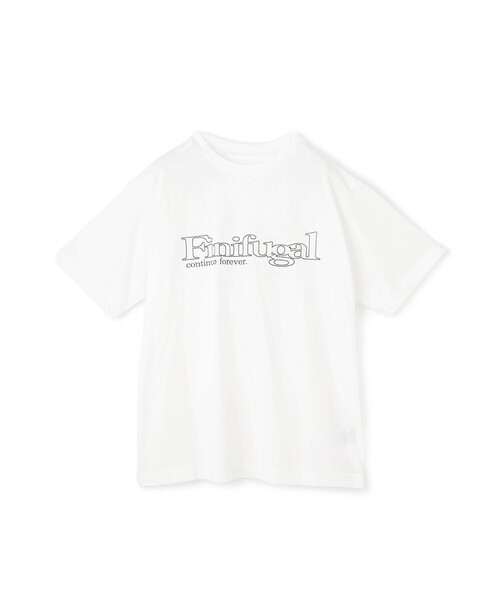 Jayro(ジャイロ)の「ベーシックロゴプリントT(Tシャツ/カットソー・レディース・チャコールグレー/ブラック/ライトグレー/ホワイト系その他/ピンク/イエロー・M)」の2枚目の写真