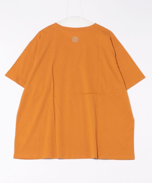 チャイハネ(チャイハネ)の「【チャイハネ】マッチ香プリントTシャツXL(Tシャツ/カットソー・メンズ・ブラック/グリーン/ライトベージュ/ネイビー/オレンジ/レッド/ホワイト・XL)」の8枚目の写真