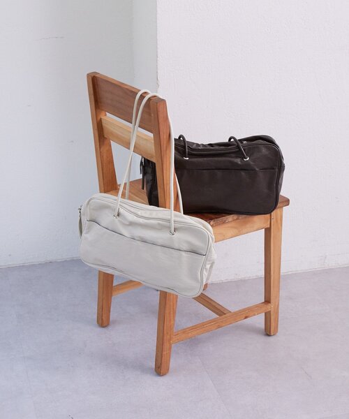 mystic(ミスティック)の「スクエアショルダーBAG(ショルダーバッグ・レディース・ブラウン/アイボリー・ONE SIZE)」の16枚目の写真