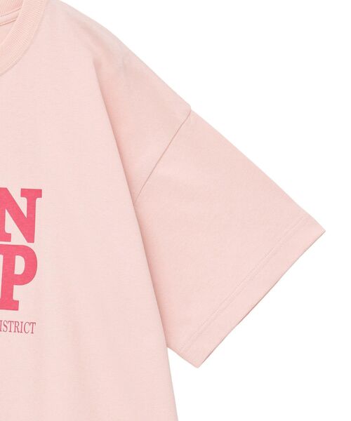 AMERICAN HOLIC（アメリカンホリック）の「TEN DROP ロゴTシャツ（Tシャツ/カットソー・レディース・ピンク/オフホワイト/ブラック・M/L）」の22枚目の写真